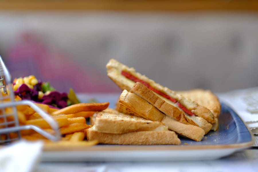 Level Up Special sandwich
