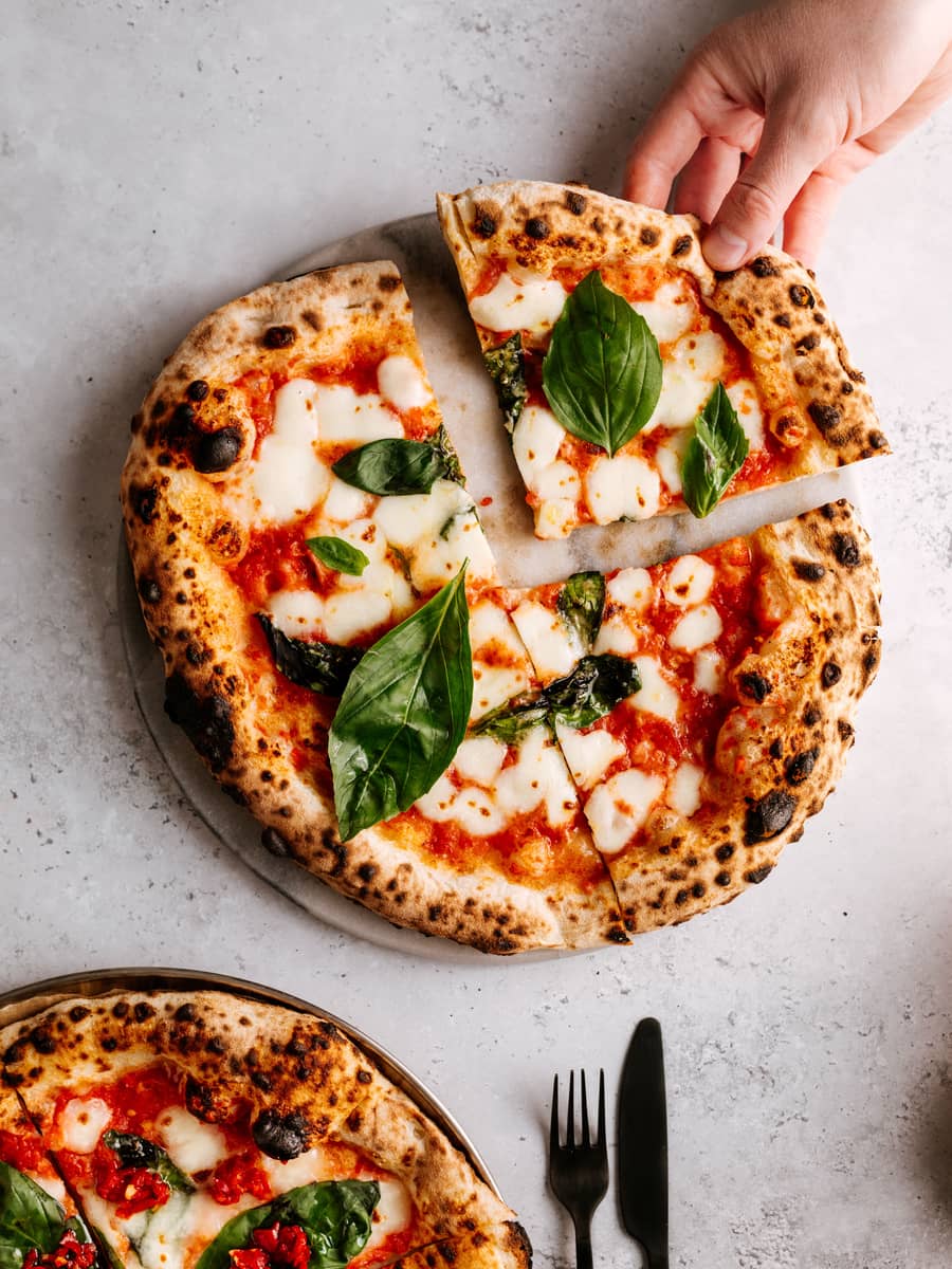 Margherita pizza