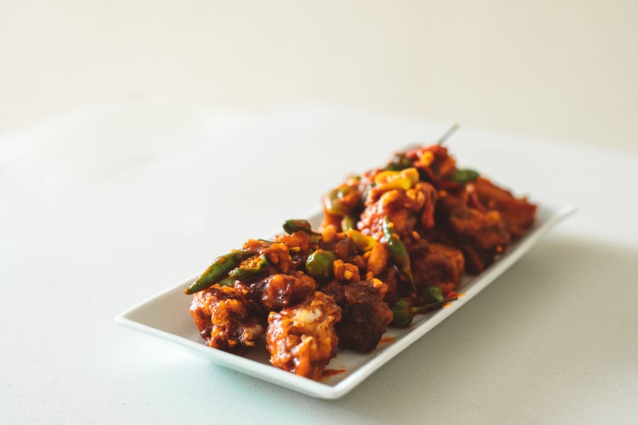 Mushroom Chilli