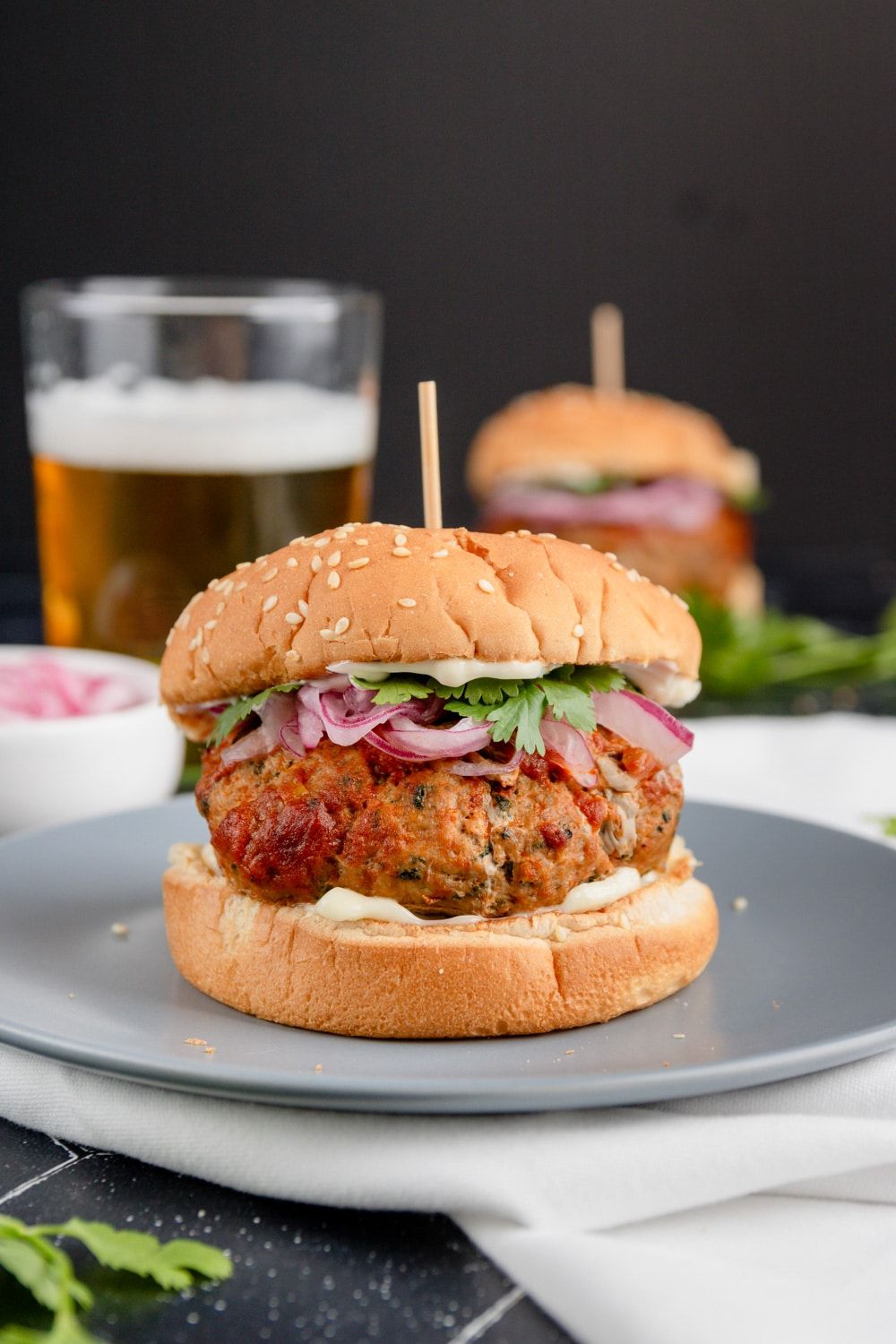 Double Tikki Burger