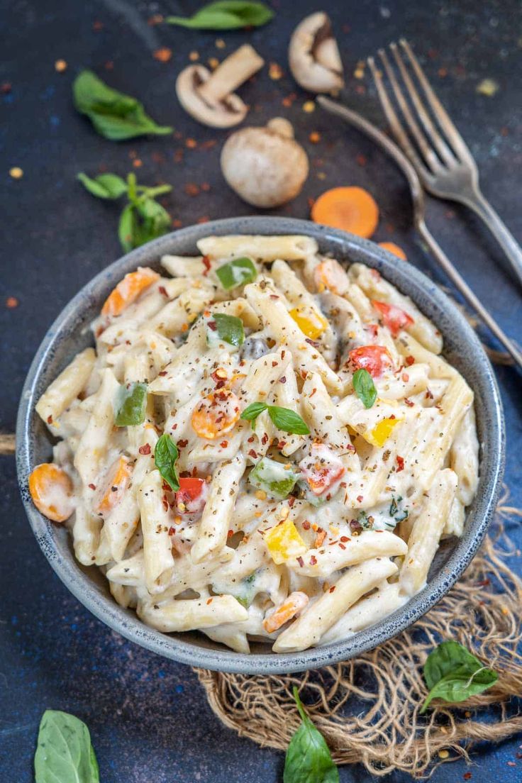 Cheese White Sauce Pasta