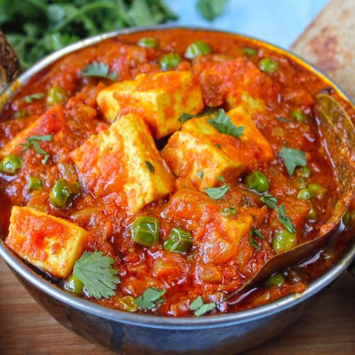 Matar Paneer (Full)