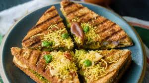 Sev Onion Sandwich