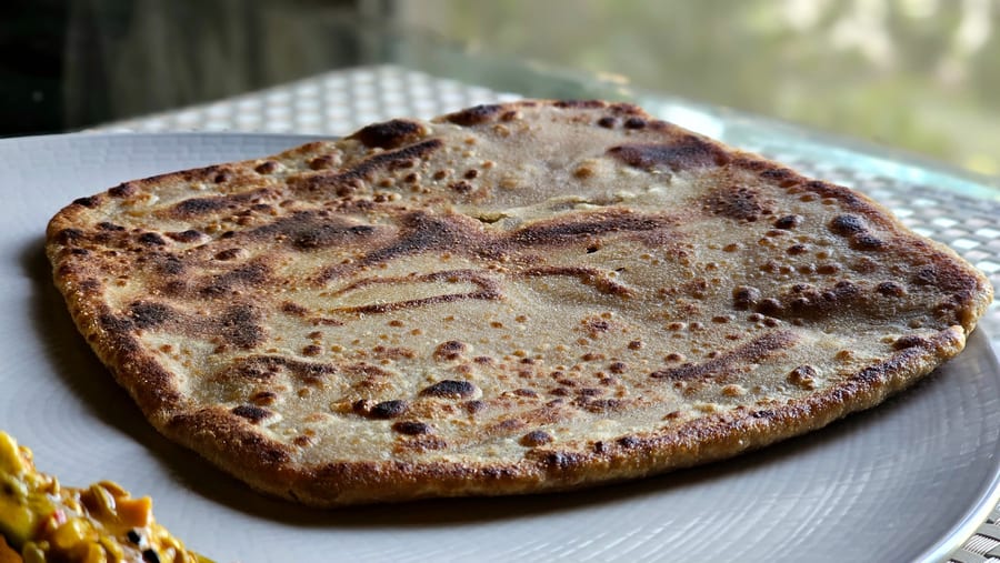 सेब पराठा