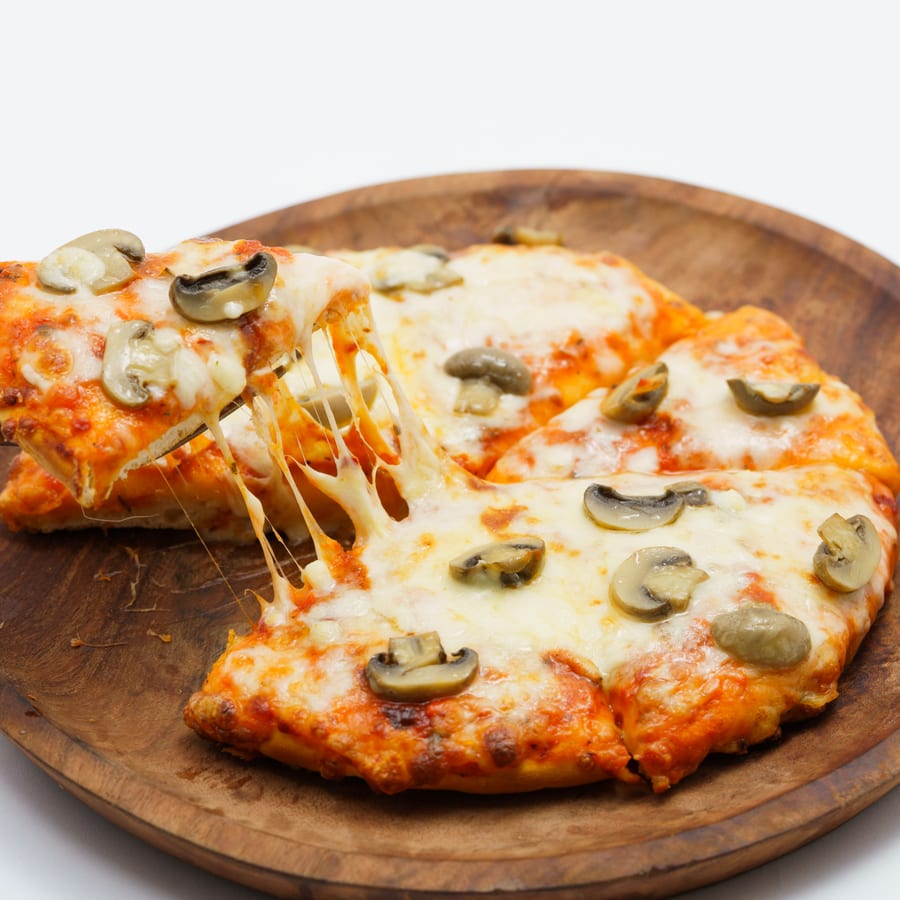 Mushroom Cheese Pizza