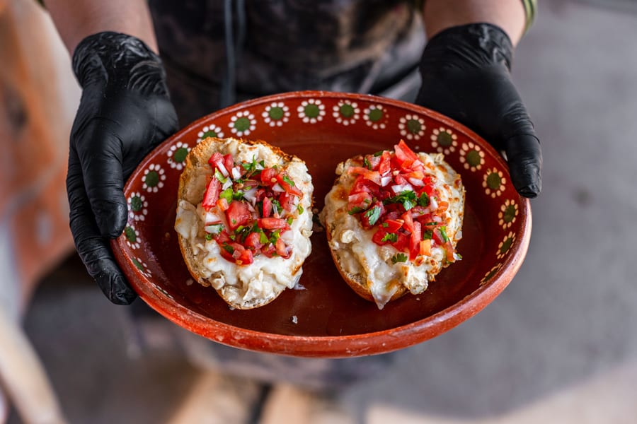 Mexican Cheese Stuff Bread
