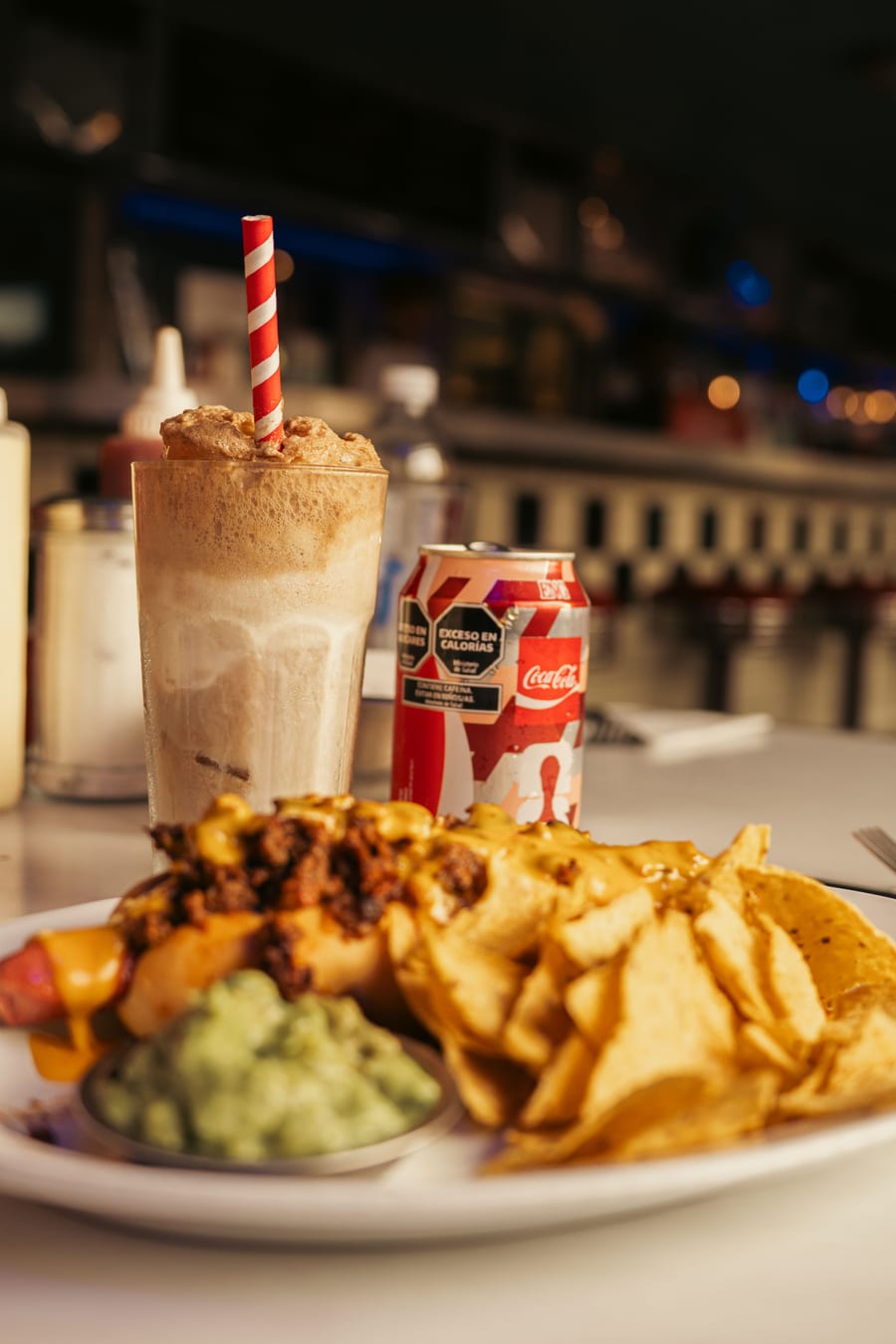 Pizza Loaded Fries + Oreo Shake