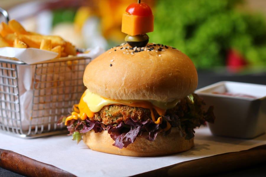 SPICY ALOO TIKKI BURGER