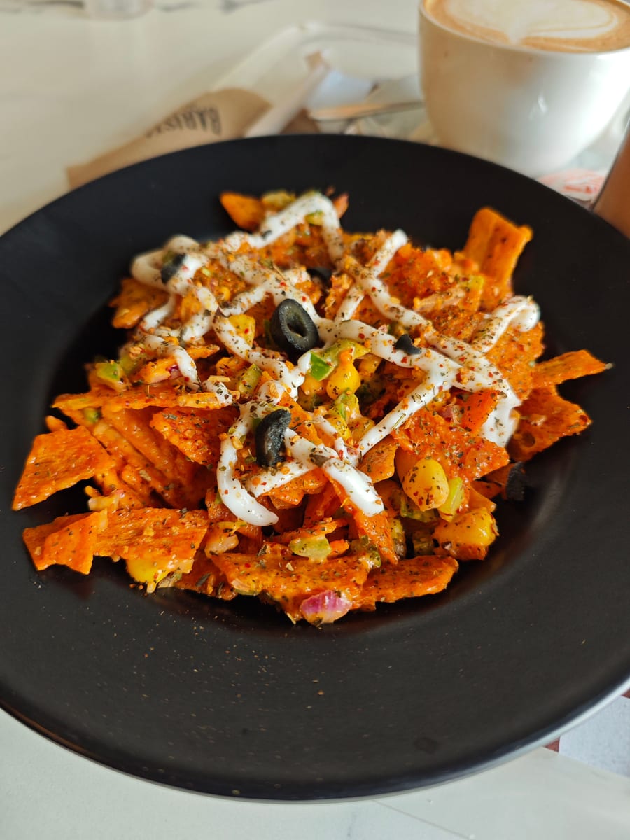 Peri Peri Spicy Nachos