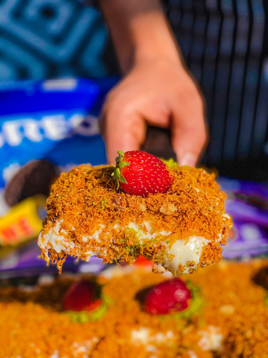 Blue Berry Kunafa