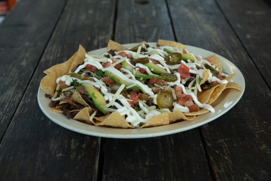 Triple Cheese Nachos