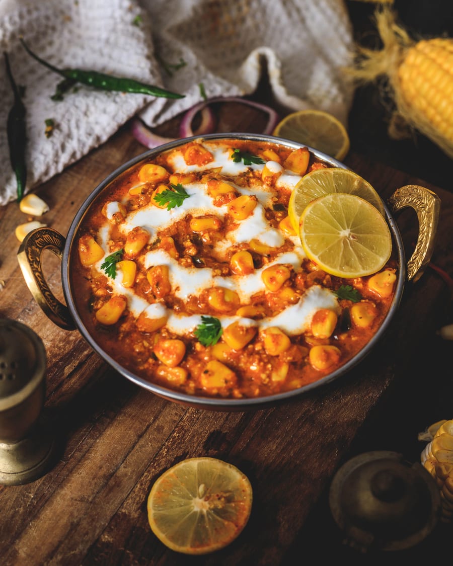 Punjabi Masala Corn