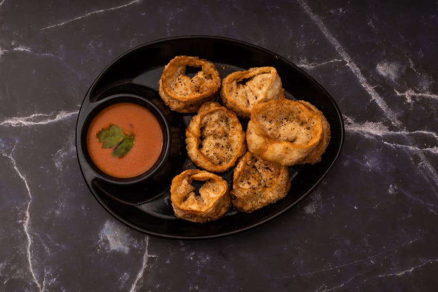 Corn Fried Momos