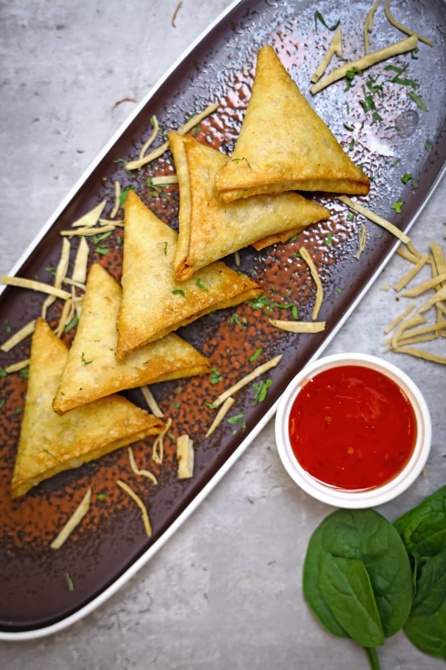 Pizza samosa