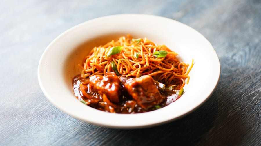 Noodles with Paneer