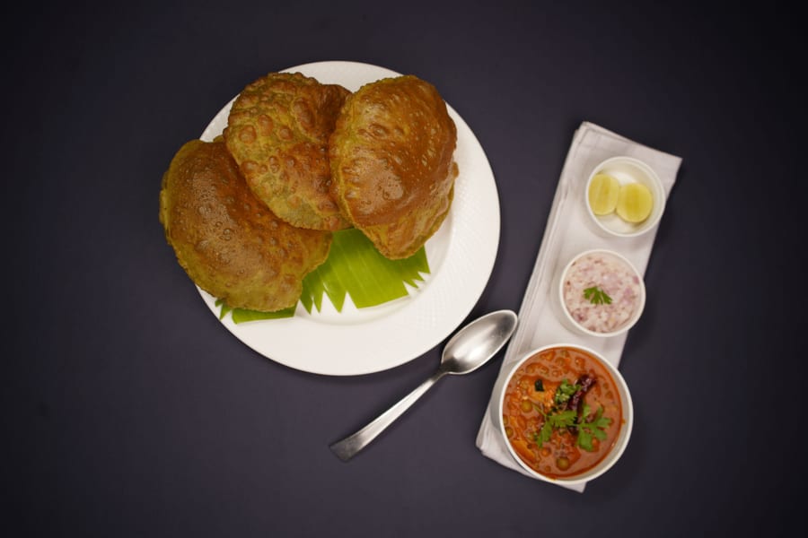 Paneer Chole Bhature