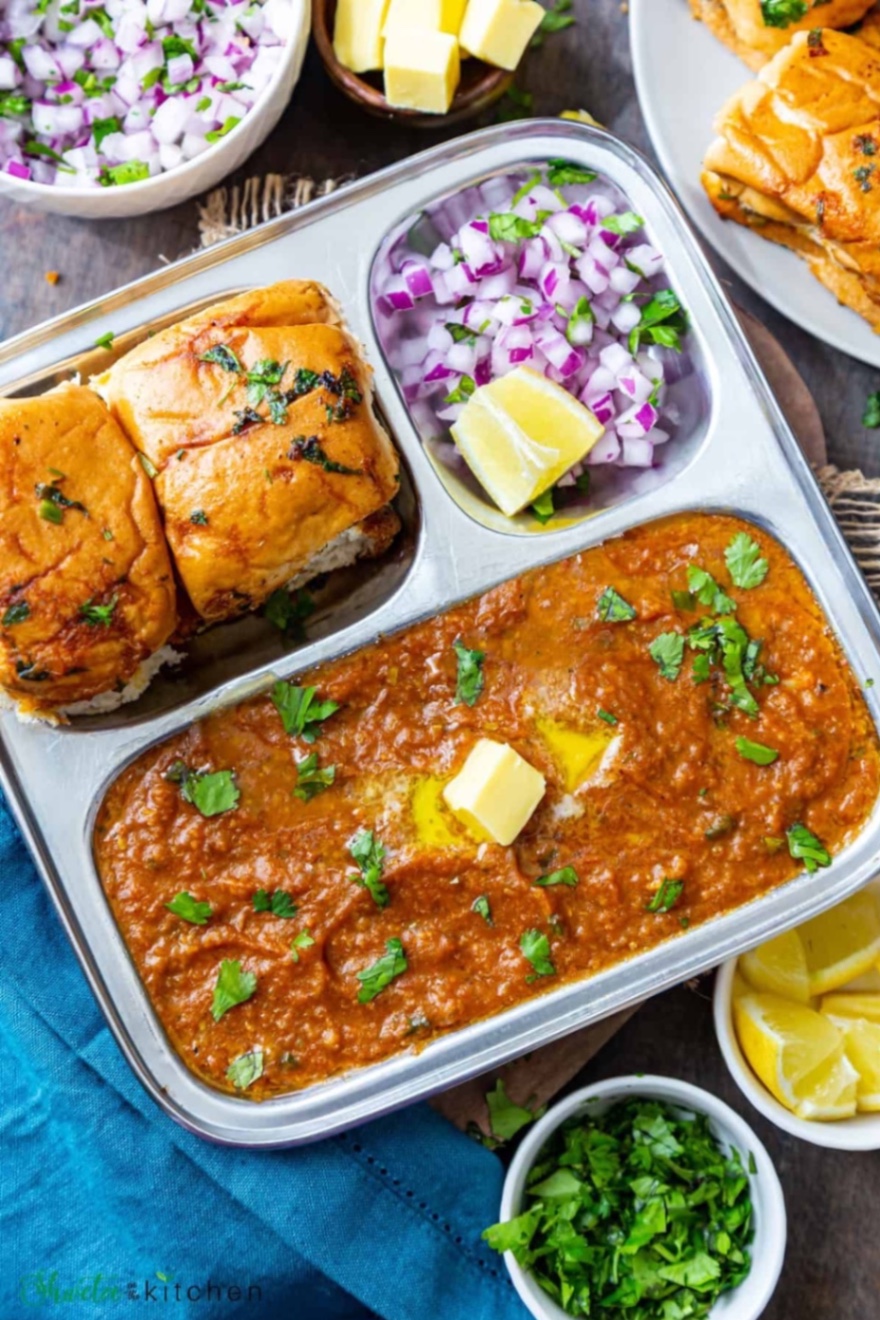 Butter Pav Bhaji
