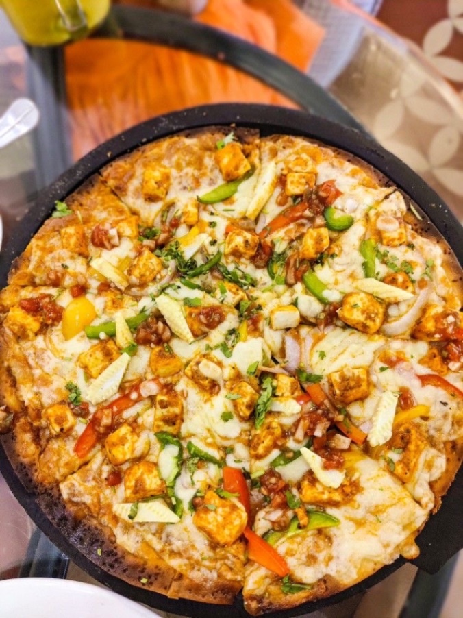 Tandoori Paneer Pizza (Large)